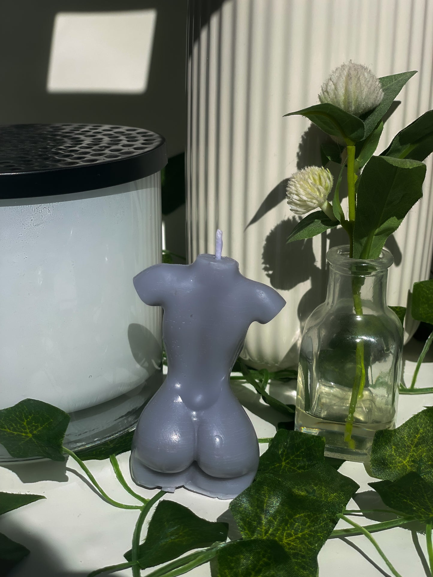 Charcoal Venus Candle